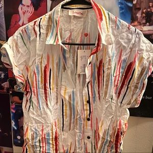 Louche Retro Brush Shirt